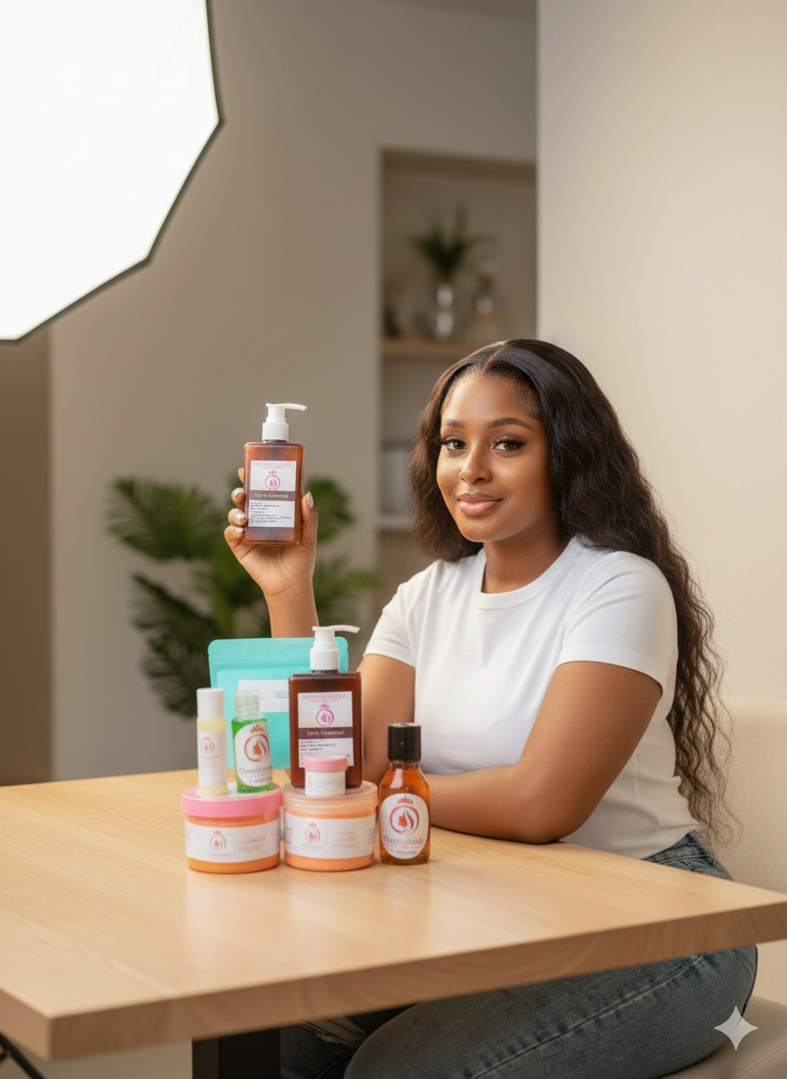 Gamme teint caramel /marron clair 