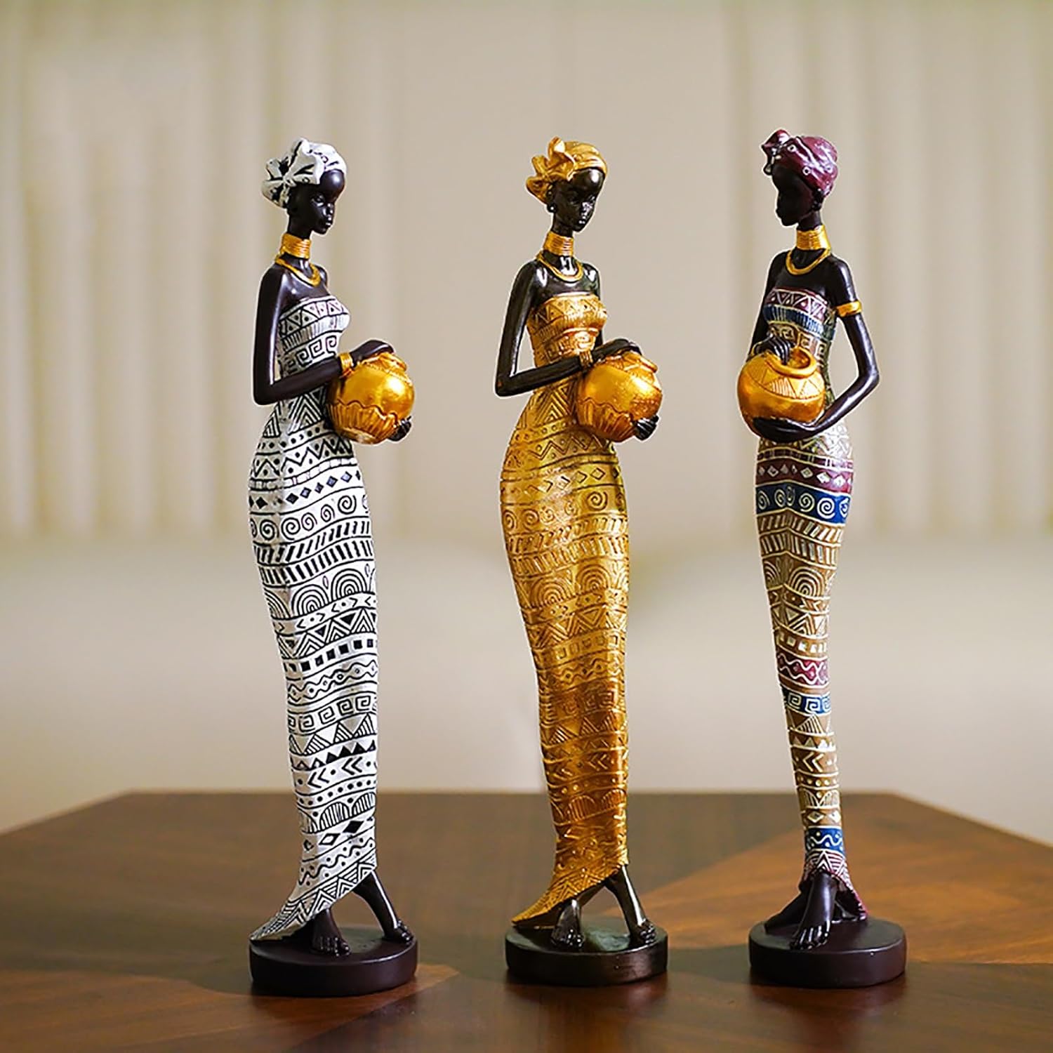 Sculpture femme africaine