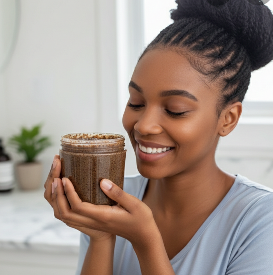 Gommage au café réparateur 