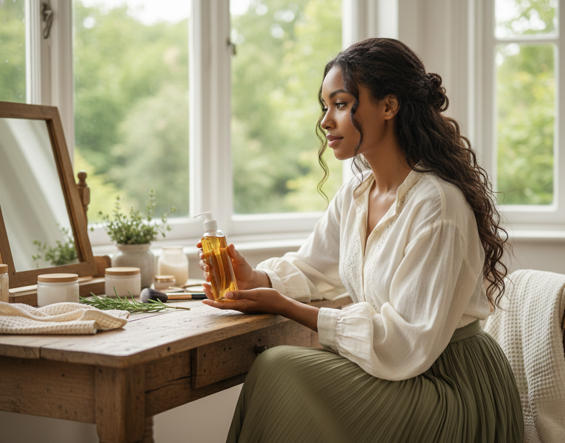 Gel douche bio gommant au savon noir 