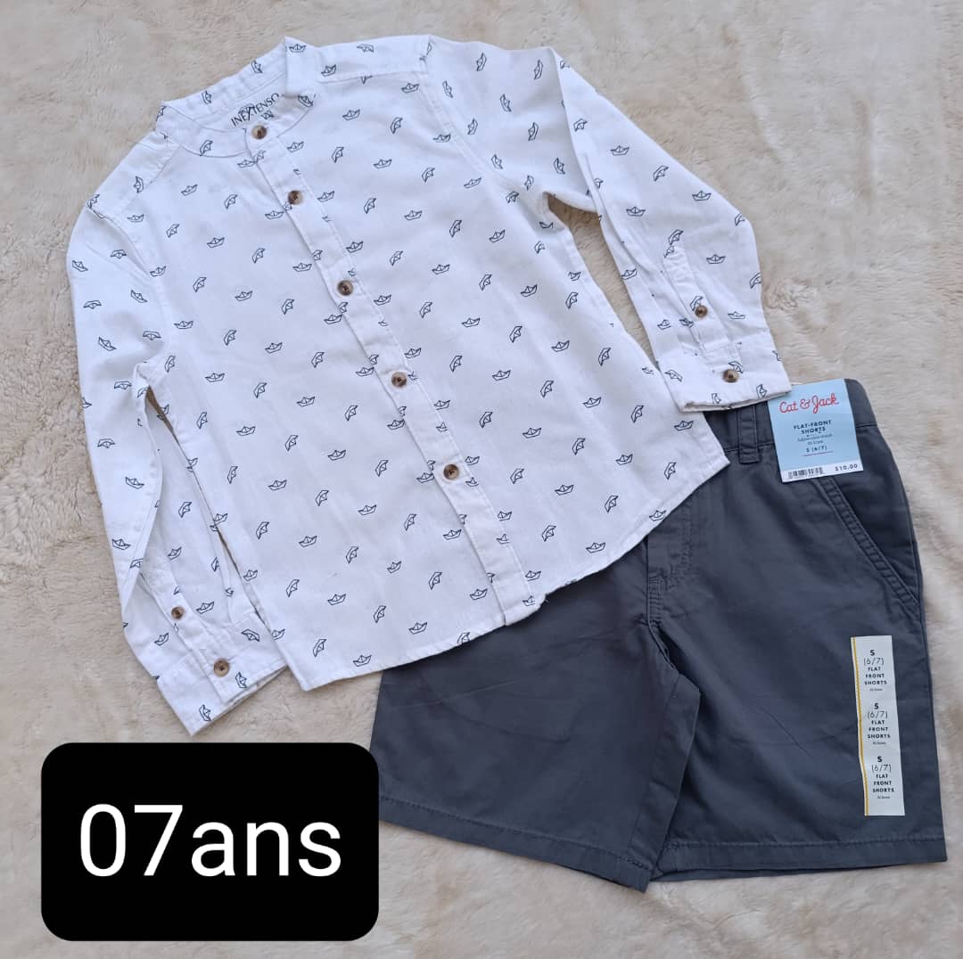 Ensemble garçon 7ans 