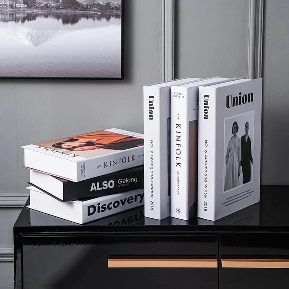 Faux livre  de déco